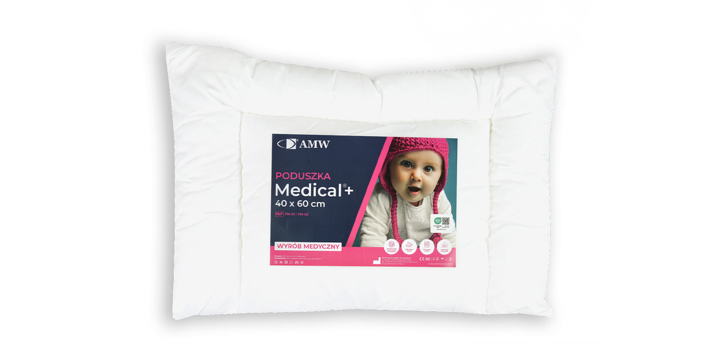 Poduszka 40x60 medical płaska
